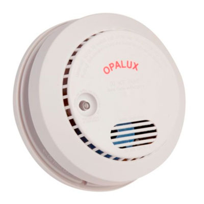 Detector de humo fotoeléctrico 9VDC Opalux